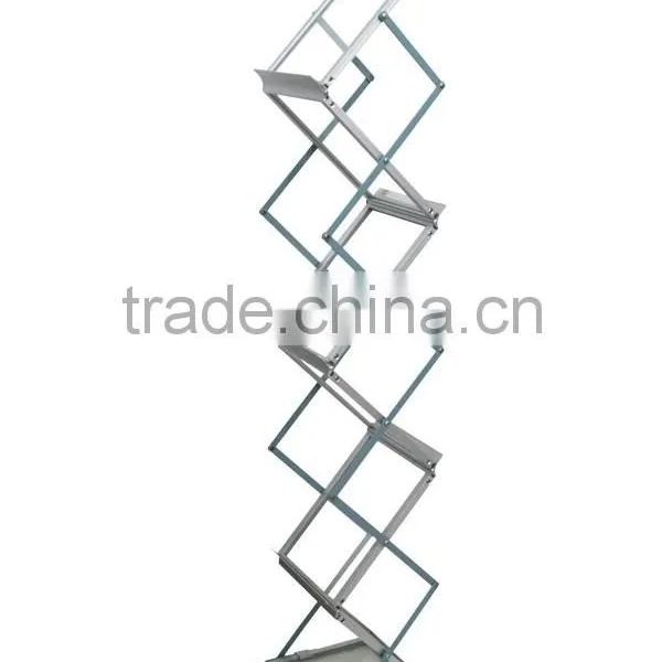 Portable A4 Size Crossover Literature Shlef Brochure Shelf photo-4