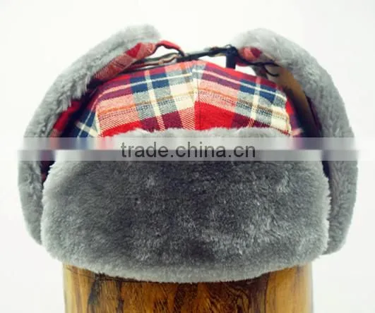 Fashion Bill 6 Panel Winter Warm Hat Cap photo-5