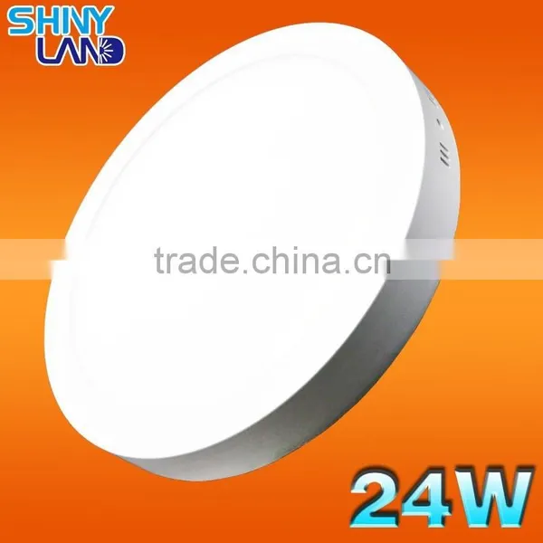 3W 6W 12W 18W Led Panel Light Fixtures Surface Mount Led Panel Light 24W Quality Choice photo-5