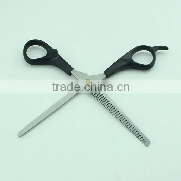 Professional Hair Cut Salon Stainless Steel Single Teeth Blade Barber Scissors photo-5