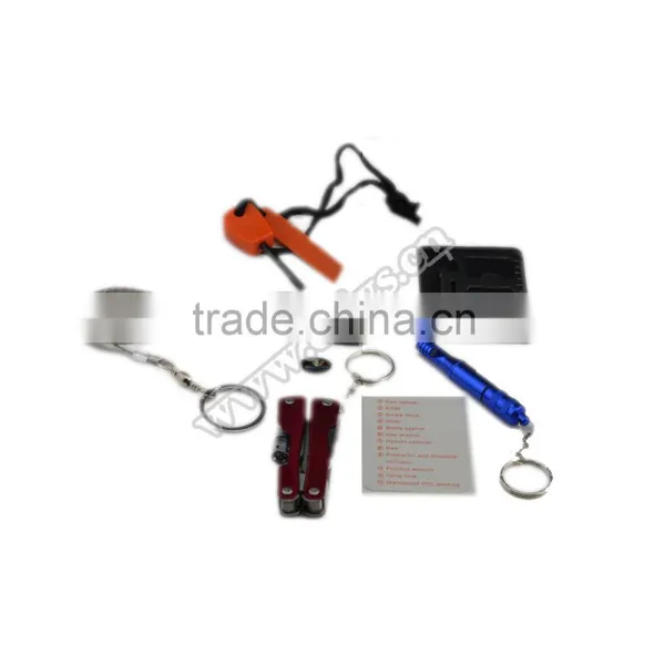2016 Hot Sale Emergency SOS Camping Survival Kit for Outdoor Sports photo-5