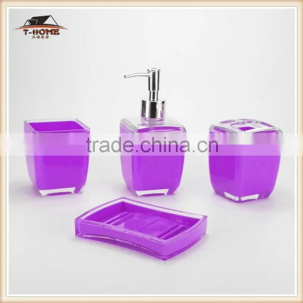 Plastic toothbrush case set