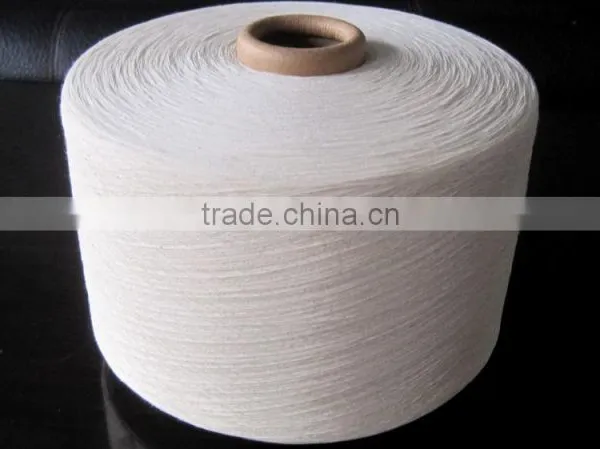 Recycled Cotton Yarn Dyed/ Raw/ Bleached Cotton Blended Knitted Yarn Manufacturer photo-4