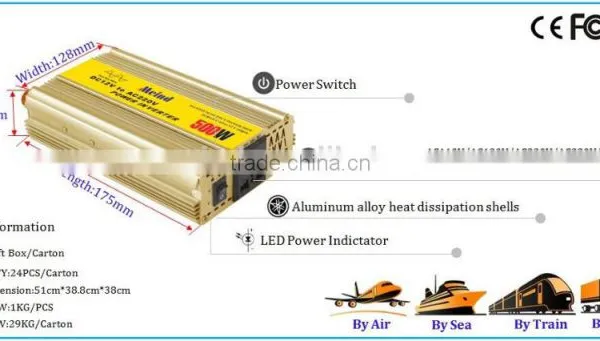 Power Inverter 500W for Home Solar System,MND-Z500 photo-4