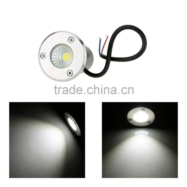3W 12V COB LED Buried Recessed Floor Lamps IP67 Waterproof Outdoor Garden Yard Landscape Lighting Underground Street Light Lamp photo-5