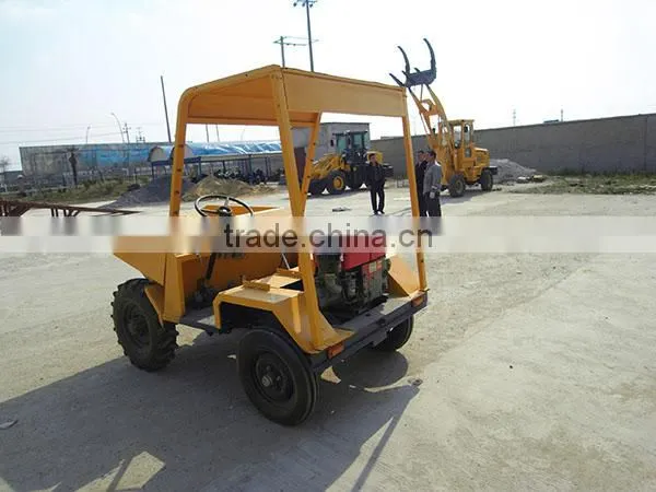 Wolwa GN15 Mini 4x4 Wheel Hydraulic Dumper Loader photo-2