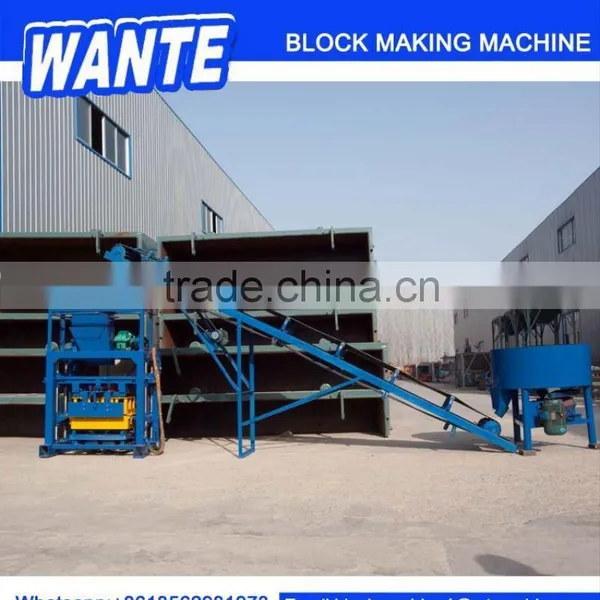 WANTE BRAND QT40-1concrete Block Machine Algeria With Quality Certification photo-3
