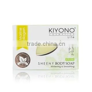 "KIYONO" COLLAGEN SHEENY BATH BODY SOAP FOR SMOOTH AND BRIGHTEN SKIN 100 g. photo-4