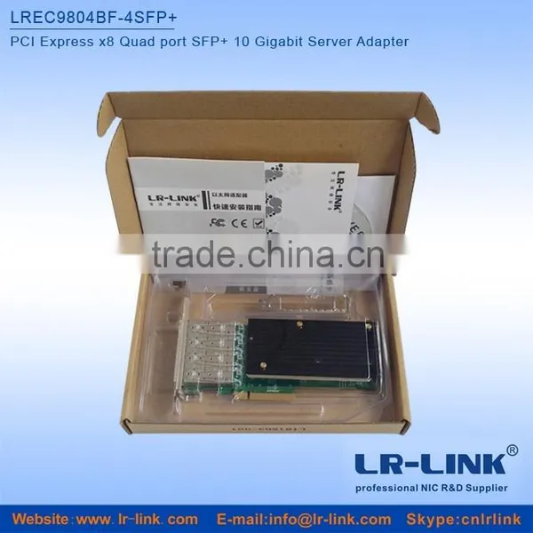 Intel XL710 Chipset PCI-E 3.0 4 SFP+ 10Gbps Network Card Compatible XL710-DA4FH photo-5