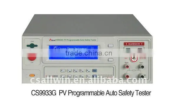 Hipot and Insulation/ Ground Bond Resistance Tester for PV Module