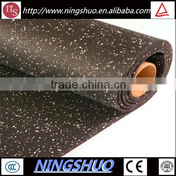 Trade Assurance Gym Rubber Floor Rolls, Epdm Rubber Gym Flooring