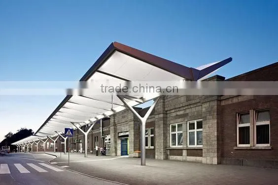 New Design ETFE Economical Toll Stations Membrane Structure With Self-cleaning photo-2