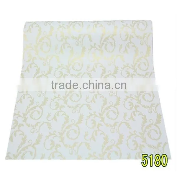 Sample Golden Pattern Adhesive Wallpaper for Living Room Decoration photo-5