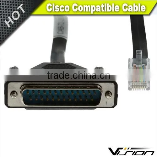 Cisco DB25 to RJ45 CAB-CONAUX Modem/Console Cable, 72-3663-01 photo-3