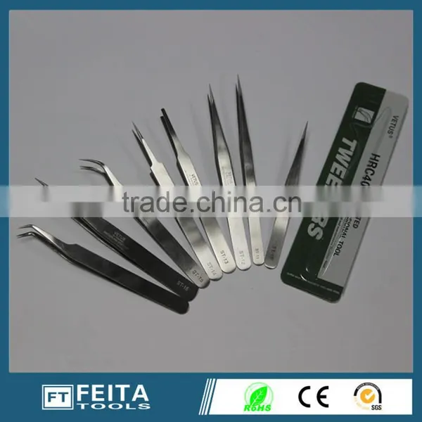 Discount Stainless Steel ESD Antistatic Vetus Tweezers/ ESD Tweezers photo-3