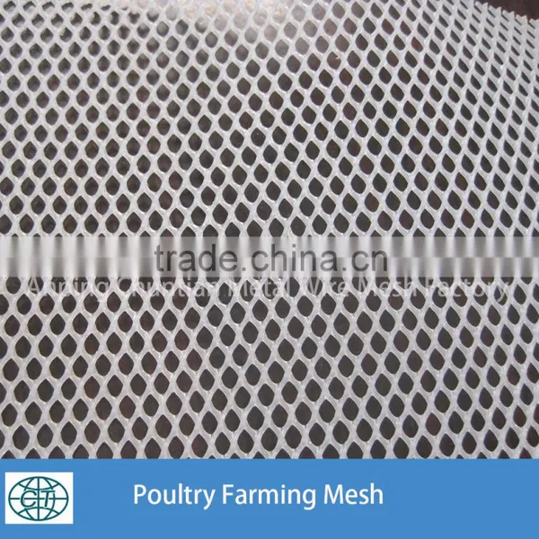 Hot Sales 8x9mm 400g/sqm Hexagonal Hole Plastic Plate Mesh For Poultry Farming photo-5