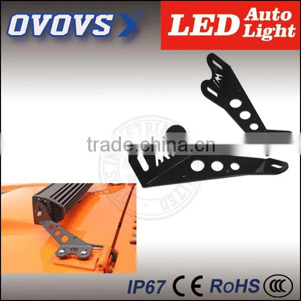 Wholesale Price Engine Led Headlight Light Bar Hood Bracket and Mount for Offroad,J-eep W-rangler JK JT photo-5