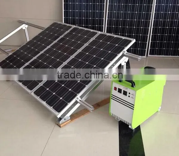 100W Good Quality Portable Solar Electricity Generating System for Home Quality Choice