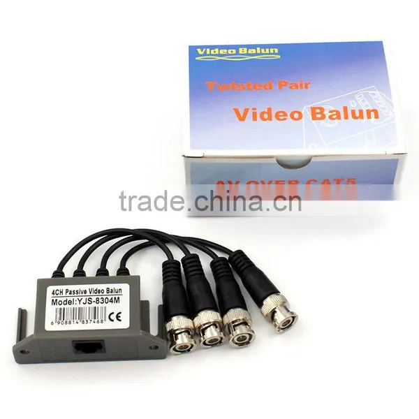 the Best Price 4ch Passive Surge Protect UTP Transmit Video Balun YJS-8304M photo-3