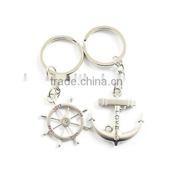 Anchor Keychains, Anchor Shape Keychains, Metal Anchor Keychains