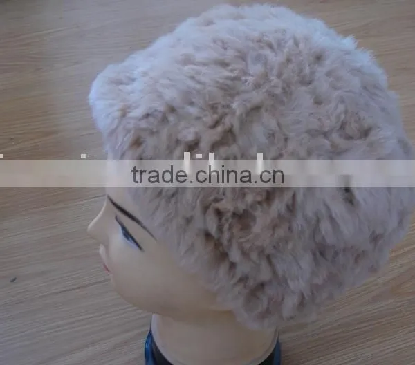Rabbit Skin Fur Cap