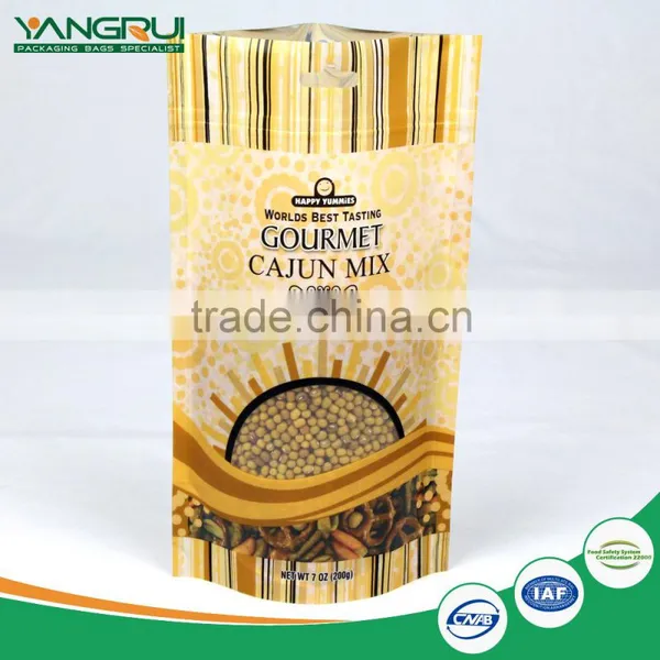 Customized Food Grade Snack Package Clear Plastic Pouch photo-2