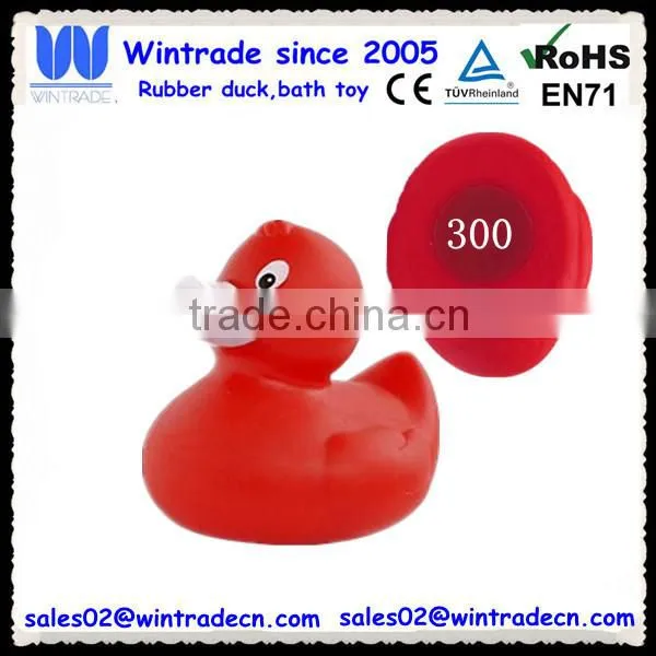 Rubber Red Duck Race Duck/river Float Upright Duck Race Quality Choice