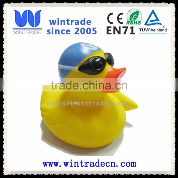 Factory Produce Weighted Floating Race Rubber Duck