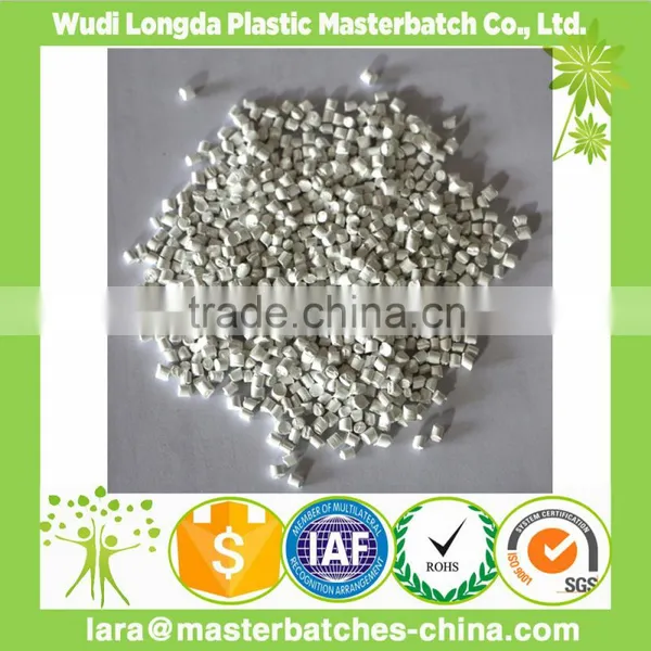 High Brightness White Masterbatch for T-Shirt Bags photo-4