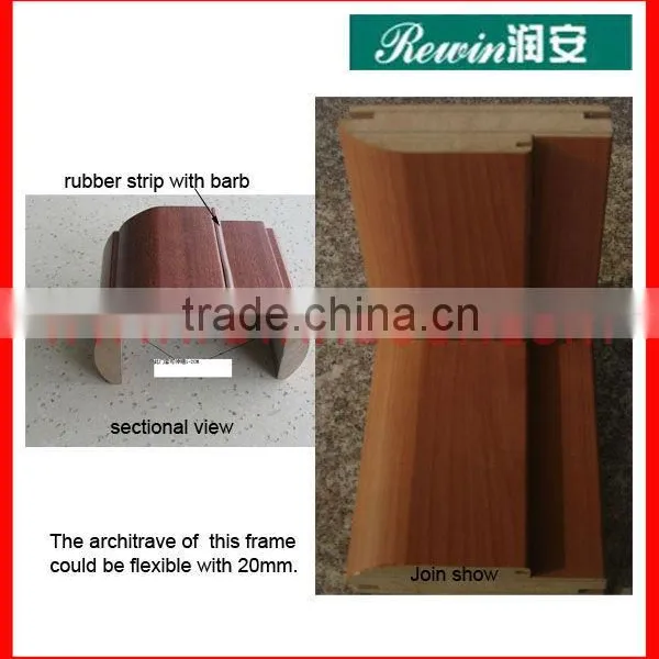Solid Wood Door Coating With PVC photo-5