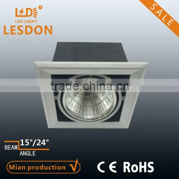 Double Head 2 * 25W Cob Led Downlight With Epistar Chip, CE&RoHS photo-2