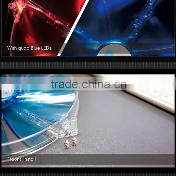 Alseye CA2803 Manufacturer Transperant 12v LED Cpu Fan photo-4