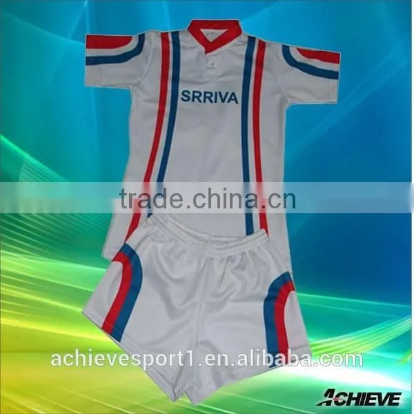 China Custom Sublimation Printing for Long Sleeve Rugby Jersey photo-2