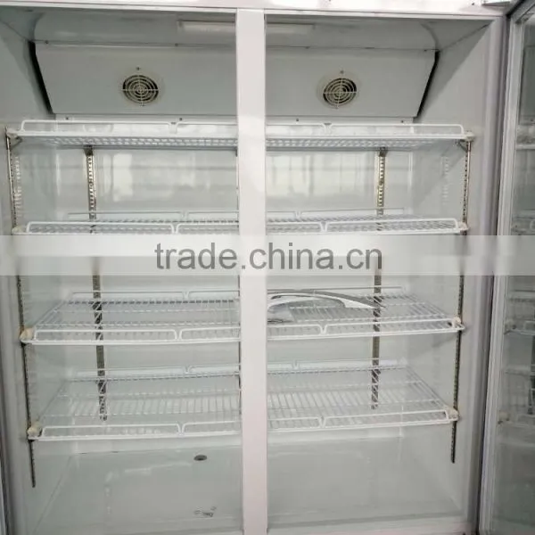Double Door Commercial Display Refrigerator Showcase photo-3