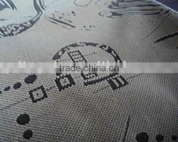 Upholstery Flock on Flock Fabric