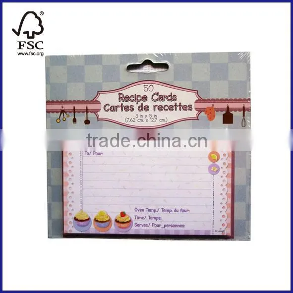 2 Subject Recipe Cards for Children photo-3