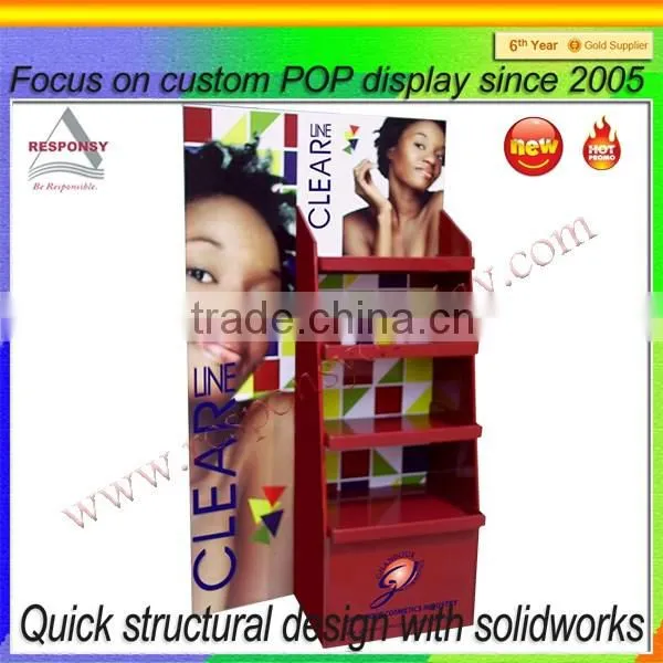 ODM & OEM Food Accessory Products Wood Display Shelves for Supermarket Promotion photo-4