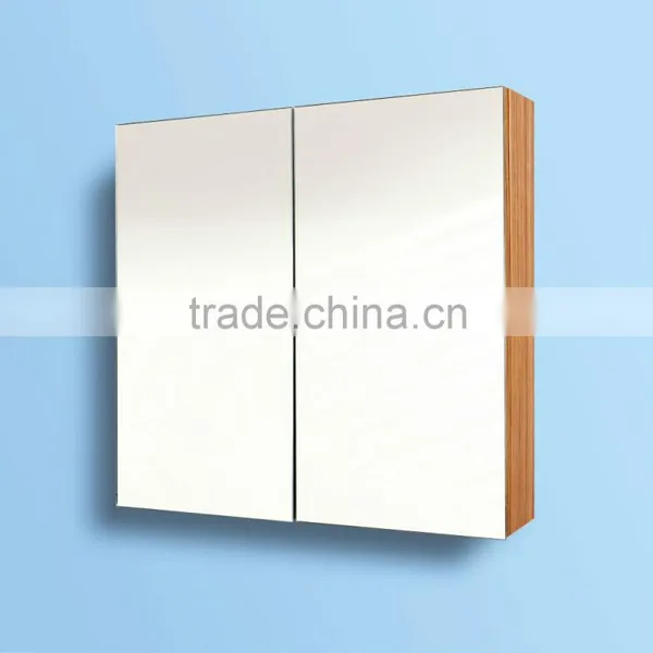 Wooden Bathroom Mirror Cabinet Mirrored Shaving Cabinet