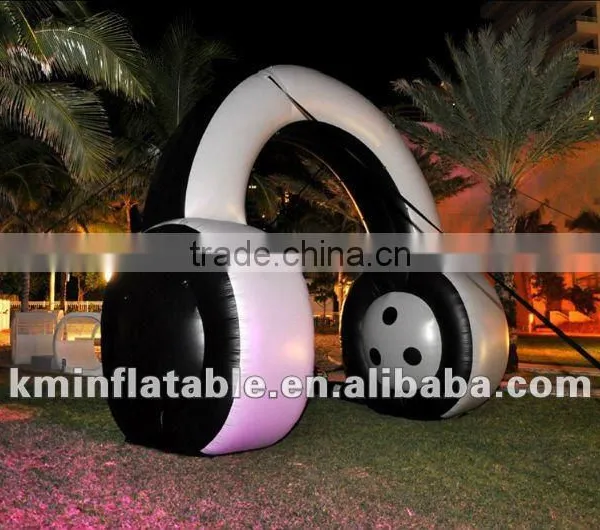 Giant Inflatable Headphones