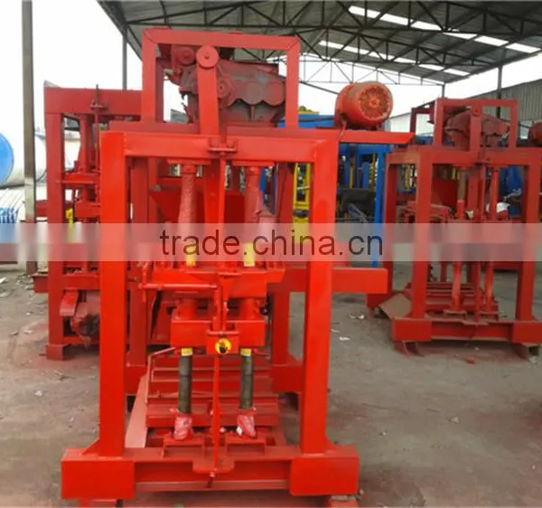 Best Selling Manual Fly Ash Brick Making Machine for Small Industry QTJ4-35 photo-3
