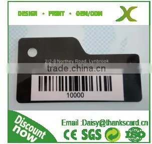 Free Design !!! Custom Keychain/pvc Keychain/plastic Keychain With Barcode Printing photo-2
