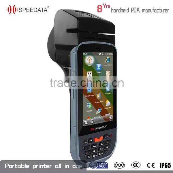 Window 6.5 Mobile Phone Printer Barcode Scanner Android4.0 Handheld Smart Phone Reader Terminal Portable Printer Oem Odm photo-6