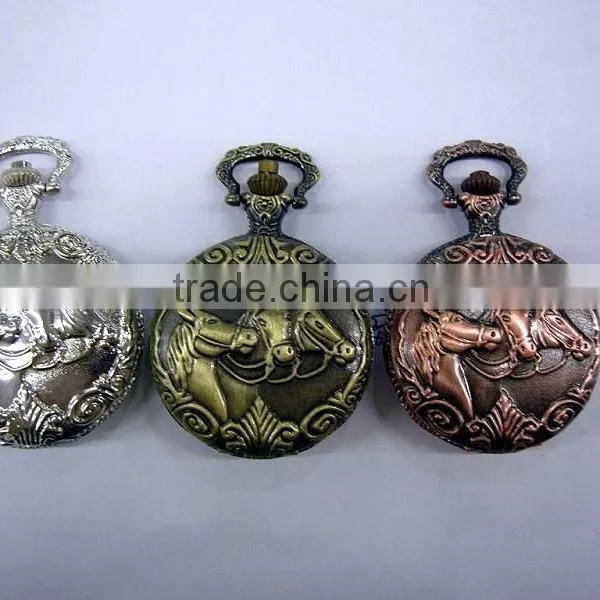 Kids Animal Pattern Thin Pocket Watch photo-3