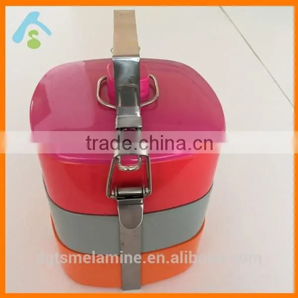 100% Melamine Eco-friendly Lunch Box ;melamine Dinnerware photo-2