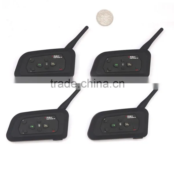 High Quality!Vnetphone V4 Bluetooth Stereo Walkie Talkie With Microphone Waterproof Bluetooth Headset photo-3