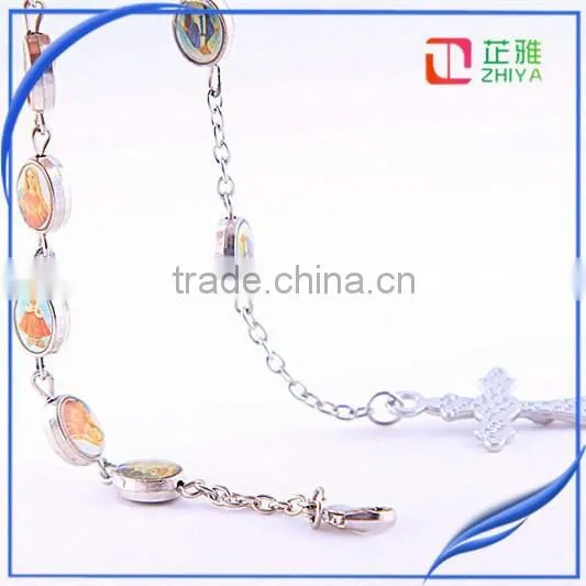 Rosary Beads With Saint Medals photo-5