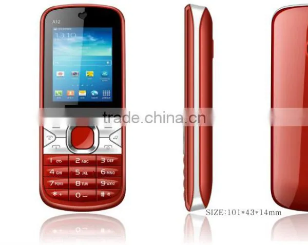 GSM phone A12 cell phone CDMA Rich phone /cheap price celular