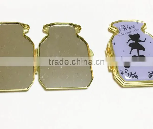Pocket Mirror,promotional Aluminum Pocket Mirror,metal Printed Pocket Mirror,hotsale Laser Engraved Pocket Mirror photo-3