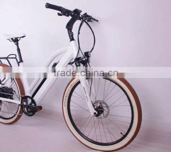 48V 500W New Design Hidden Battery 26' Easy Ride Electric Bike for UAS Market photo-5