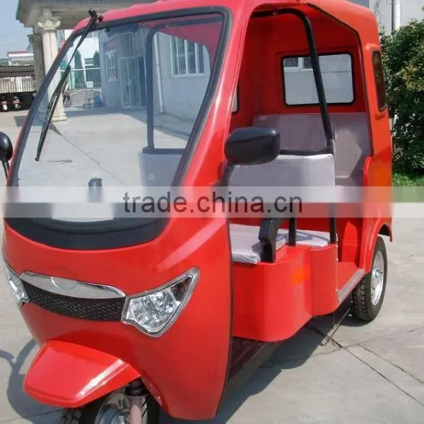 2015 Newest Luxury Electric Tricycle for Passenger Taxi Rickshaw photo-2